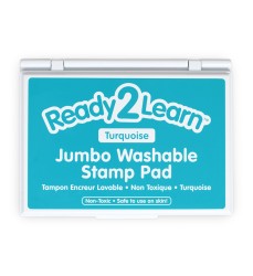 Jumbo Washable Stamp Pad - Turquoise - 6.2"L x 4.1"W