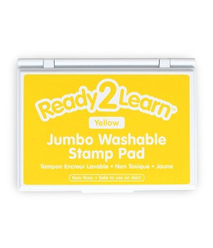 Jumbo Washable Stamp Pad - Yellow - 6.2"L x 4.1"W