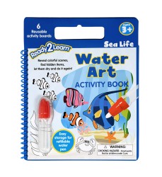 Water Art Activity Book - Sea Life