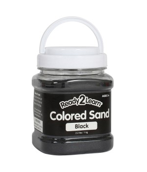 Colored Sand - Black - 2.2 Pounds