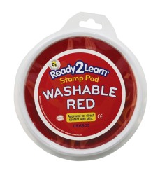 JUMBO CIRCULAR WASHABLE RED PAD