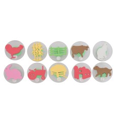 Giant Stampers - Farm Adventure - Set of 10