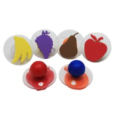 Giant Stampers - Fruit - Set of 6