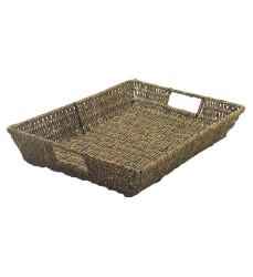 Seagrass Basket, 16" x 12" x 3"