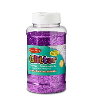 Creative Arts by Charles Leonard Glitter, 16 oz. Bottle, Purple