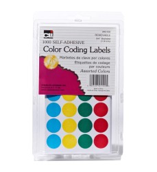Color Coding Labels, Assorted