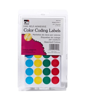 Color Coding Labels, Assorted
