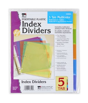 5 Tab Index Dividers