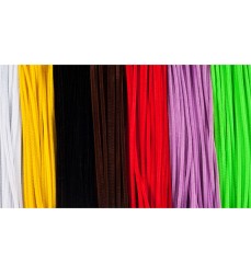 Chenille Stem Class Pack, 4 mm x 6 Inch, Assorted Colors, Box of 1000