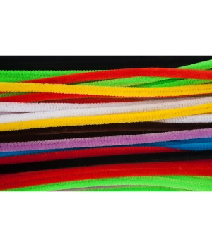 Chenille Stem Class Pack, 6mm x 12", Assorted Colors, Box of 1000