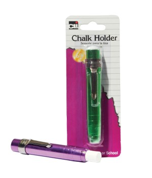 Chalk Holder, Aluminum, Assorted Colors