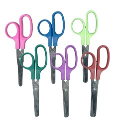 Children's Scissors, 5", Blunt Tip, Assorted Colors