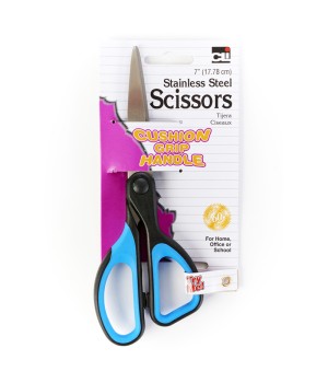 Cushion Grip Scissor, 7" Straight