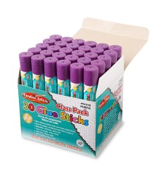 Economy Glue Stick Classpack, .28 oz., Purple, Pack of 30