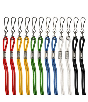 Lanyards, Assorted Colors, Pack of 12