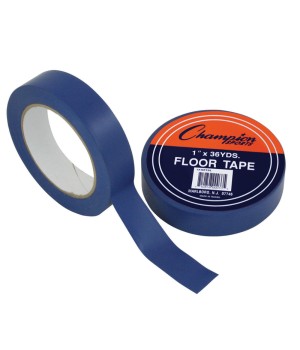 Floor Marking Tape, 1" x 36 yd, Blue