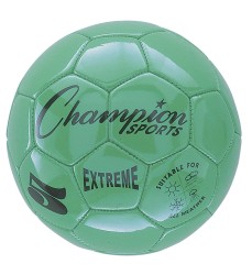 Extreme Soccer Ball, Size 5, Green