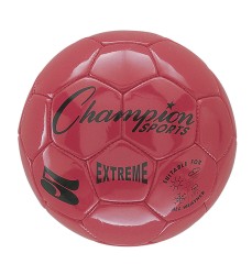 Extreme Soccer Ball, Size 5, Red