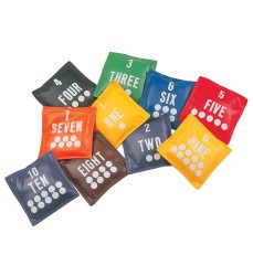 Numbered Bean Bags, Set of 10