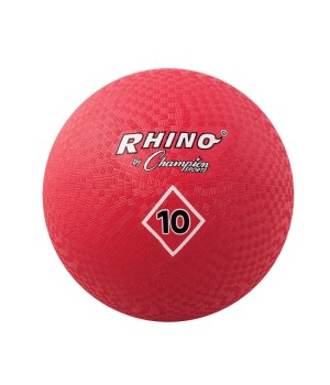 Playground Ball, 10", Red