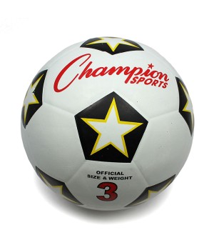 Rubber Soccer Ball, Size 3