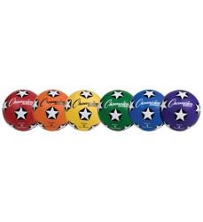 Rubber Cover Soccer Ball, Size 4, Set of 6