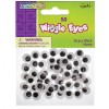 WIGGLE EYES 10MM BLACK 50/PK WIGGLE EYES 10MM BLACK 50/PK