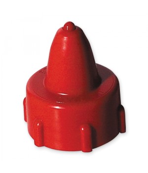 Tap-N-Glue® Glue Cap, Red, 1" Dia., 1 Cap