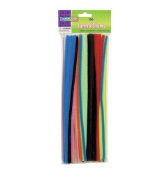 Jumbo Stems, Assorted, 12" x 6 mm, 100 Pieces