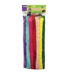Super Colossal Stems, Assorted Colors, 18" x 1", 24 Pieces