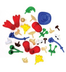 Modeling Dough & Clay Body Parts & Accessories, 26 Pieces