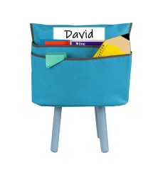 Medium Chair Cubbie, 15", Seaside Blue