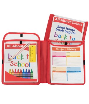 Homework Connector Folder, Red