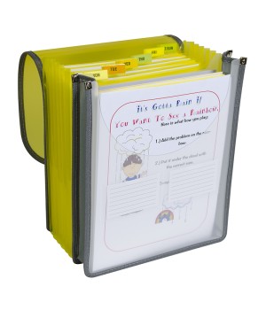 7-Pocket Vertical Backpack File, Letter Size