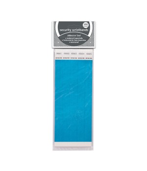 DuPont Tyvek® Security Wristbands, Blue, Pack of 100