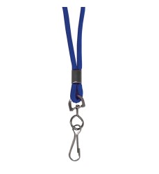 Standard Lanyard with Swivel Hook, Blue