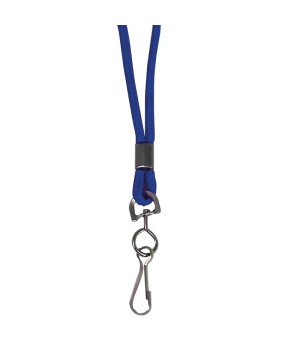 Standard Lanyard with Swivel Hook, Blue