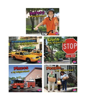 My Neighborhood Book Set, Set of 5