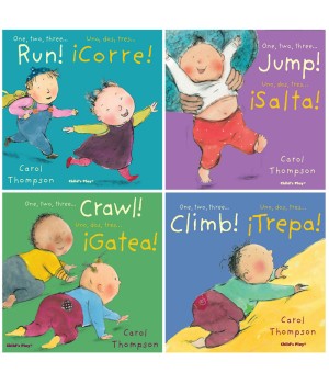 Little Movers Bilingual Books, Set of 4