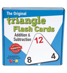 The Original Triangle Flash Cards - Addition & Subtraction - Set of 20