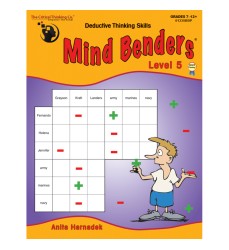 Mind Benders® Book 5, Grades 7-12+