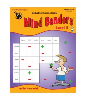 Mind Benders® Book 5, Grades 7-12+