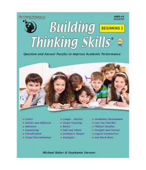 Building Thinking Skills®, Beginning 2, Grade PreK