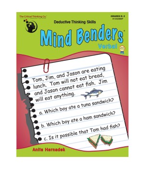 Mind Benders® Verbal, Grades K-2