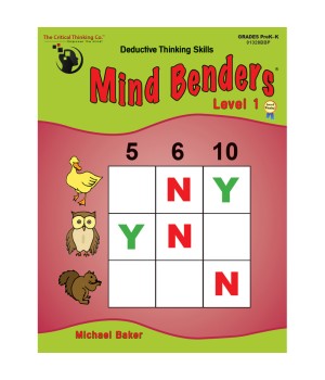 Mind Benders® Level 1, Grades PreK-K