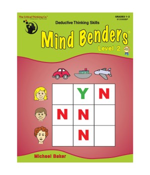 Mind Benders®, Beginning Book 2, Grades 1-2