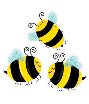 Busy Bees 6" Designer Cut-Outs, Pack of 36