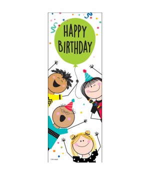Happy Birthday Bookmark, Pack of 30