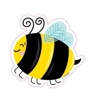 Busy Bees 3 Inch Designer Cut-Outs, Pack of 36