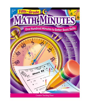 Math Minutes Book, Grade 5